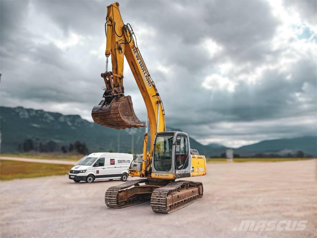 New Holland E 245 B Pelle sur chenilles
