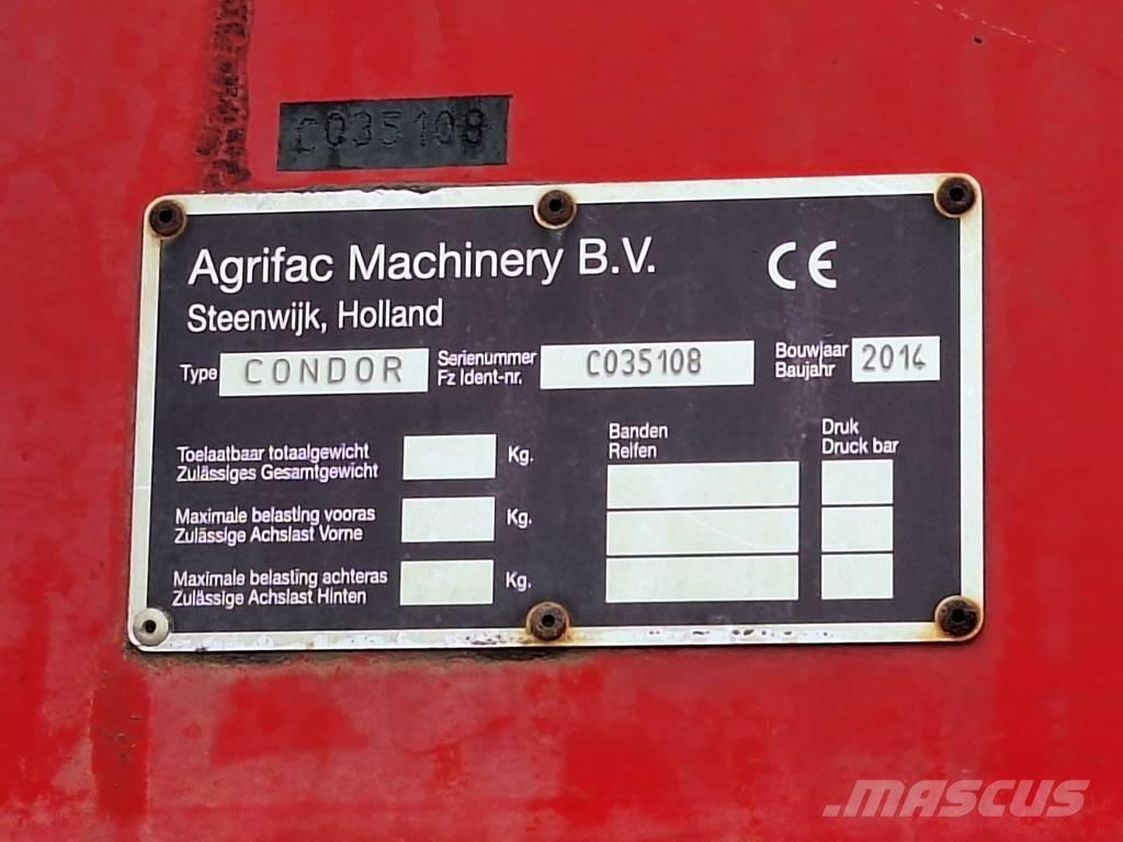 Agrifac Condor Pulvérisateurs automoteurs