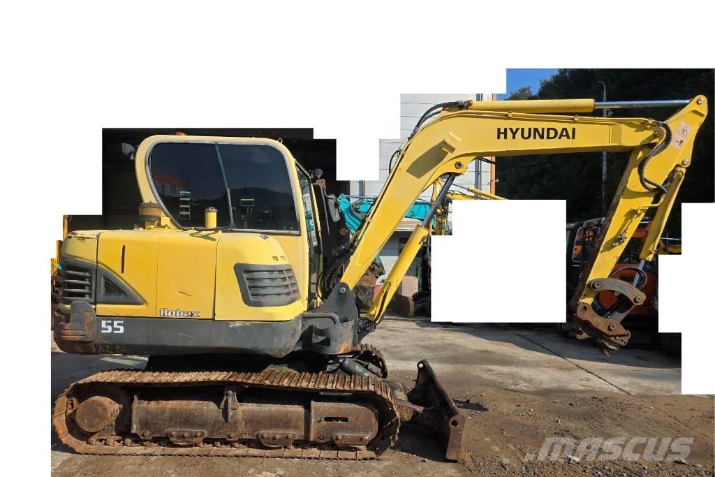 Hyundai Robex 55 Mini pelle < 7t