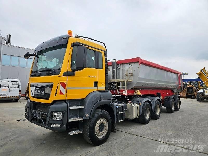 MAN TGS 26.480 Camion benne