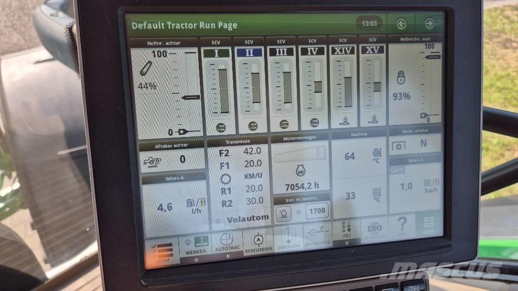 John Deere 6195 R Tracteur