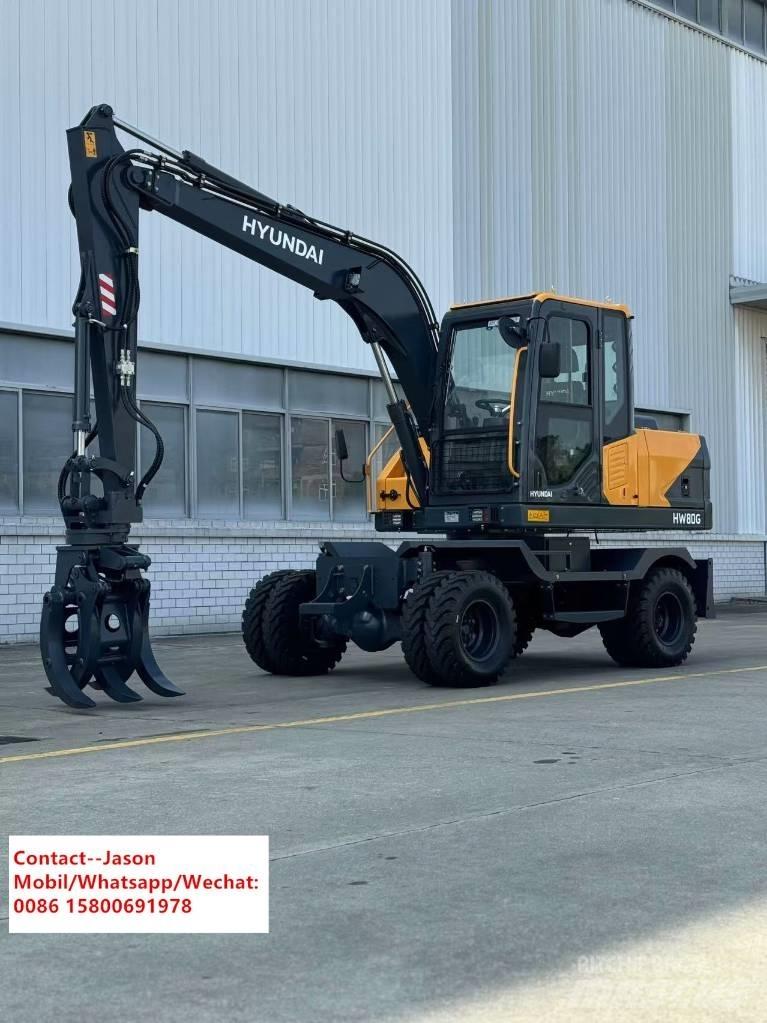 Hyundai HW80 Pelle sur pneus