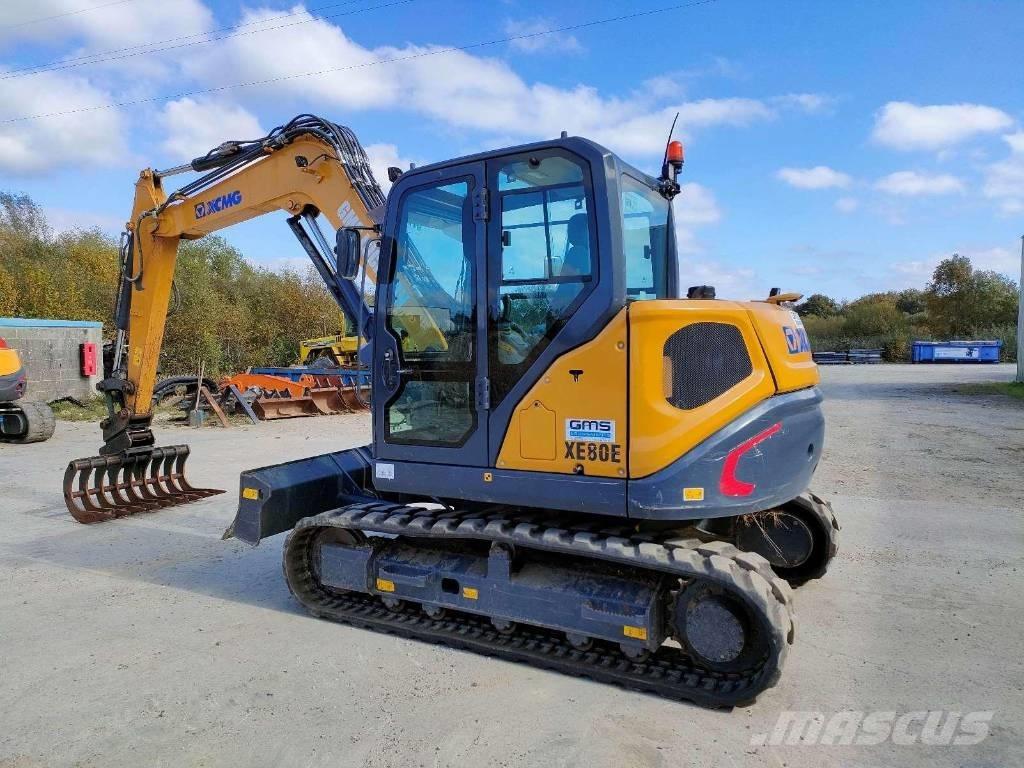 XCMG XE 80 E Mini pelle 7t-12t
