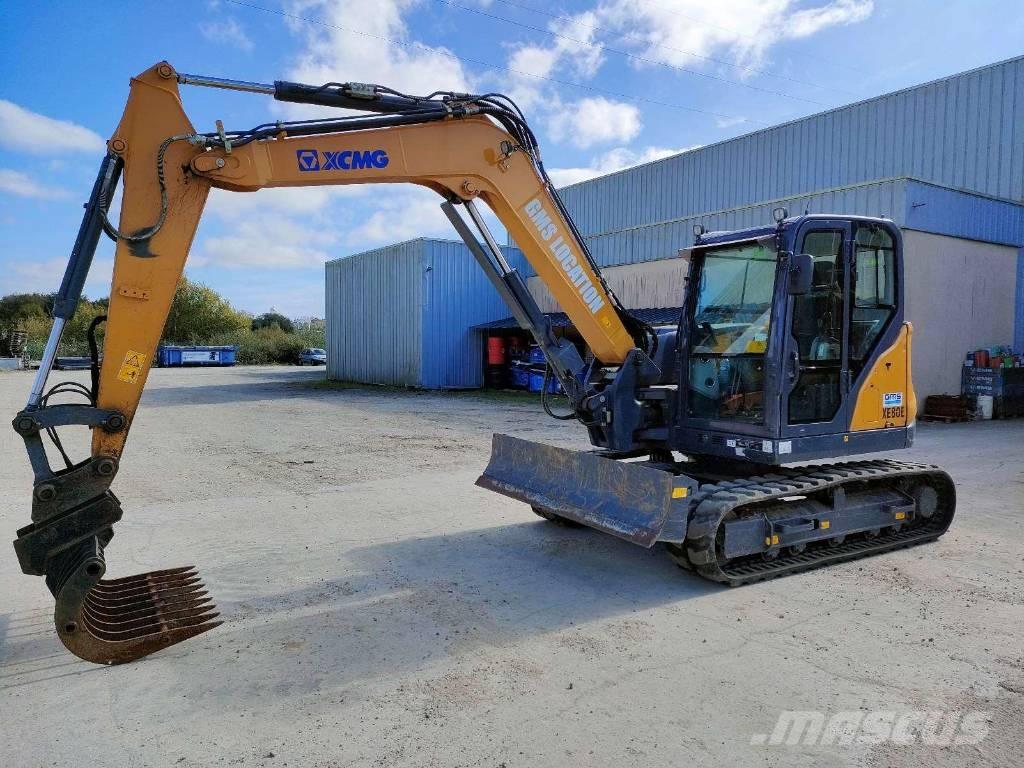 XCMG XE 80 E Mini pelle 7t-12t