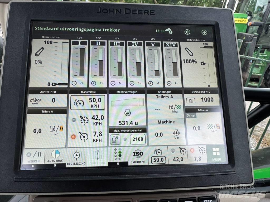 John Deere 6R 185 Tracteur