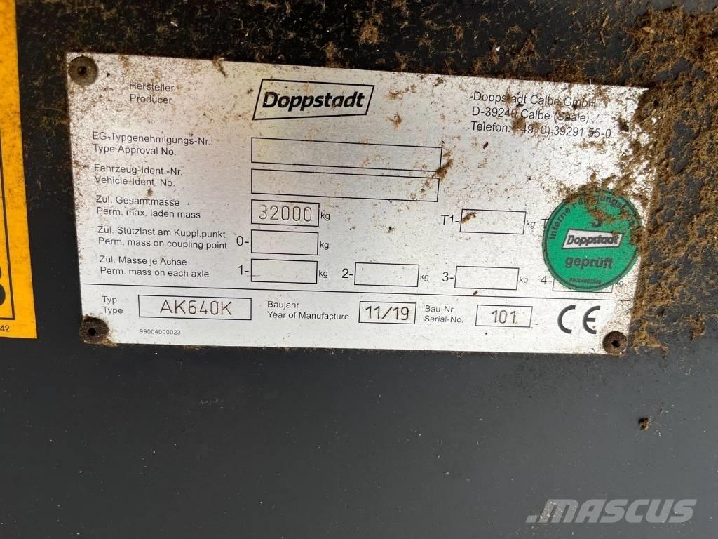 Doppstadt AK 640K Broyeur à déchets