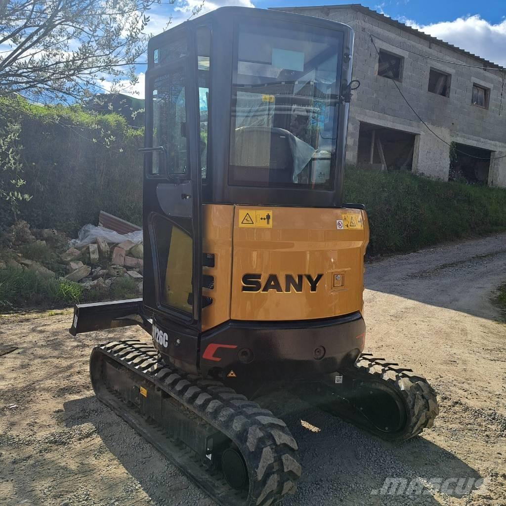 Sany SY 26 C Mini pelle < 7t