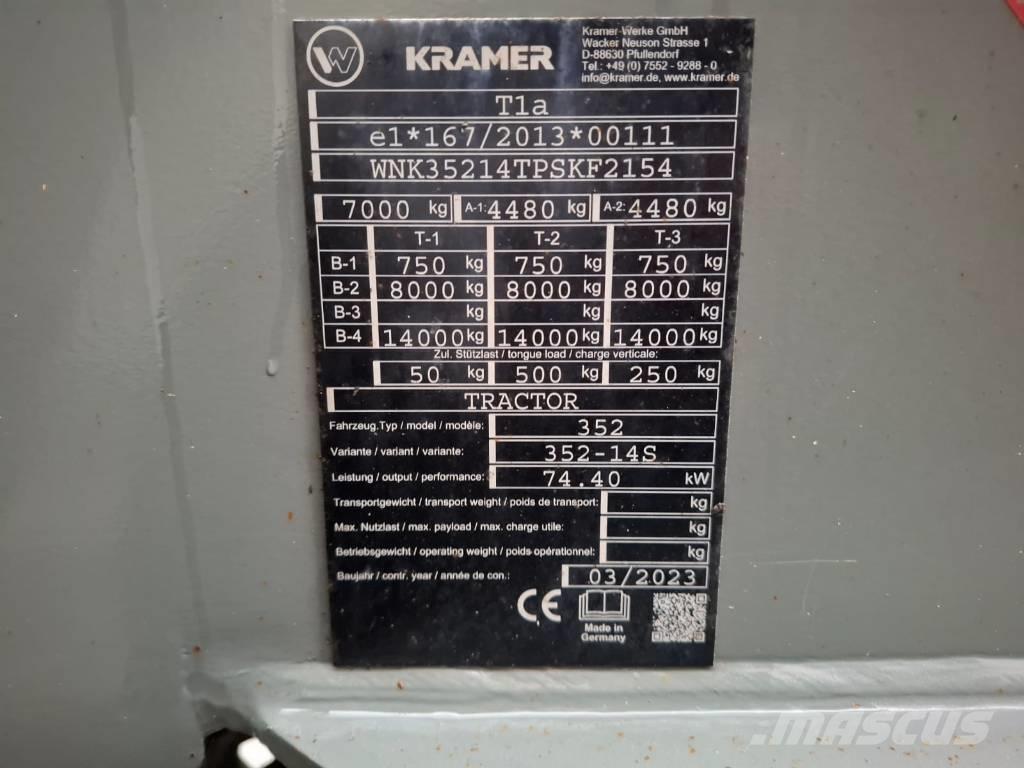 Kramer 8115 Chargeuse sur pneus