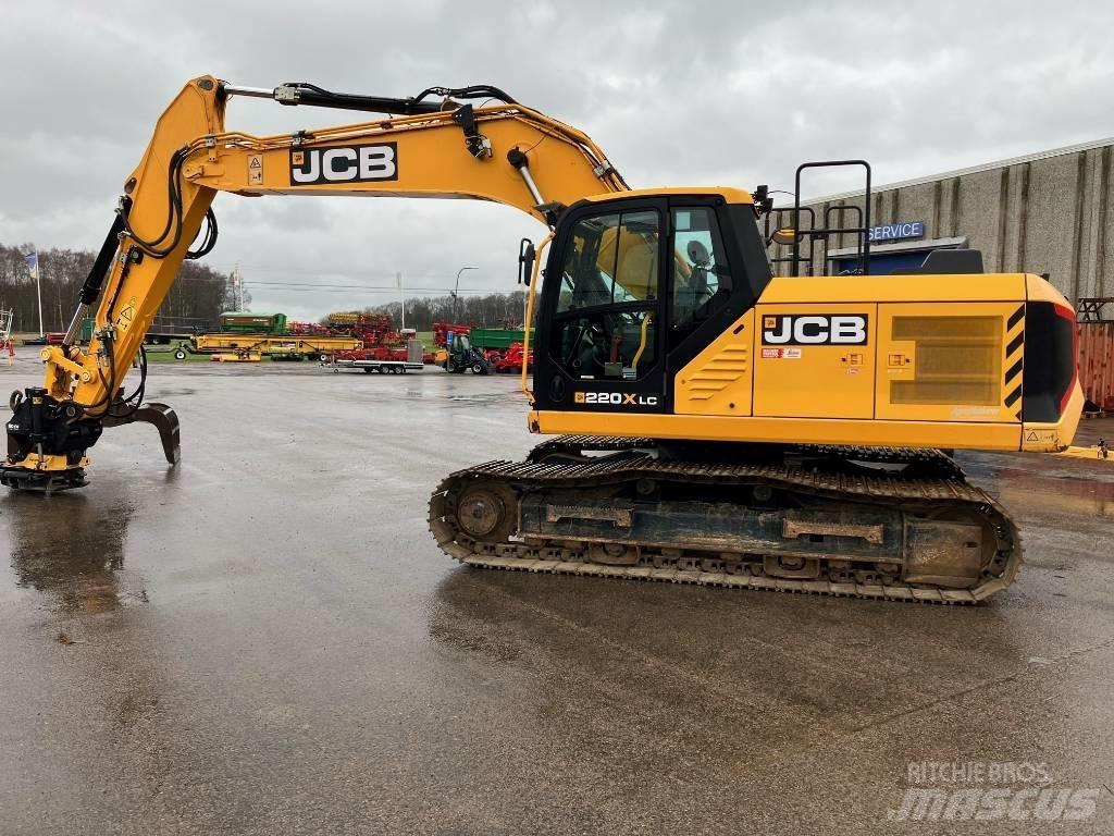 JCB 220X LC Pelle sur chenilles