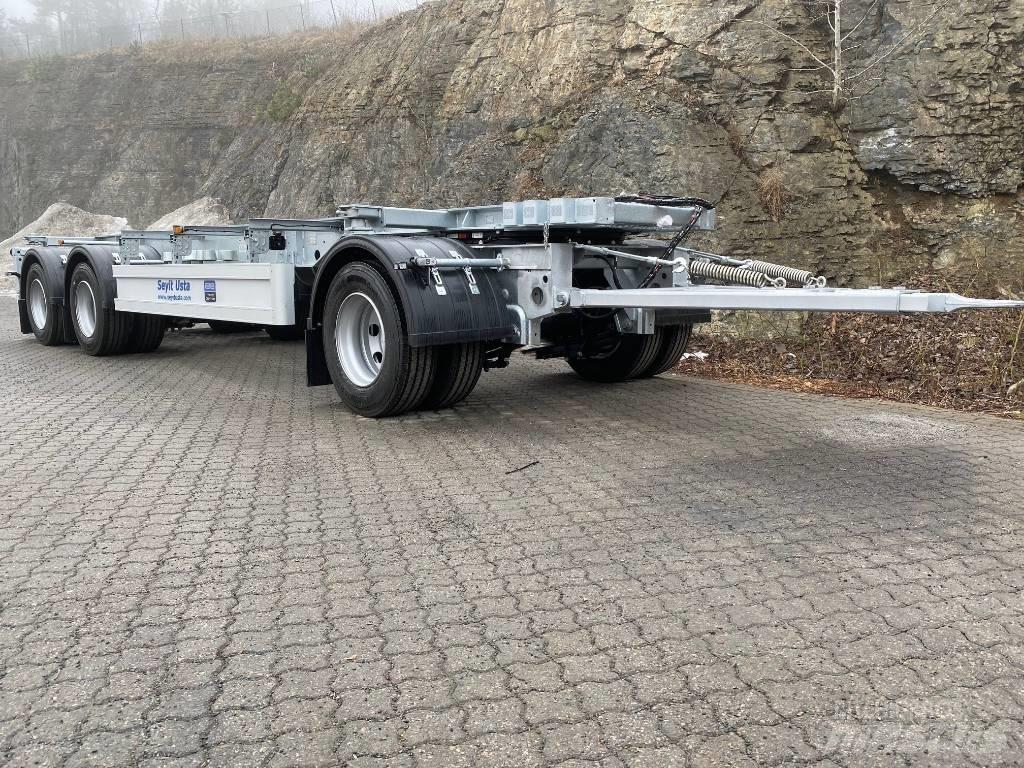 sayet usta con sl30 Remorque porte container