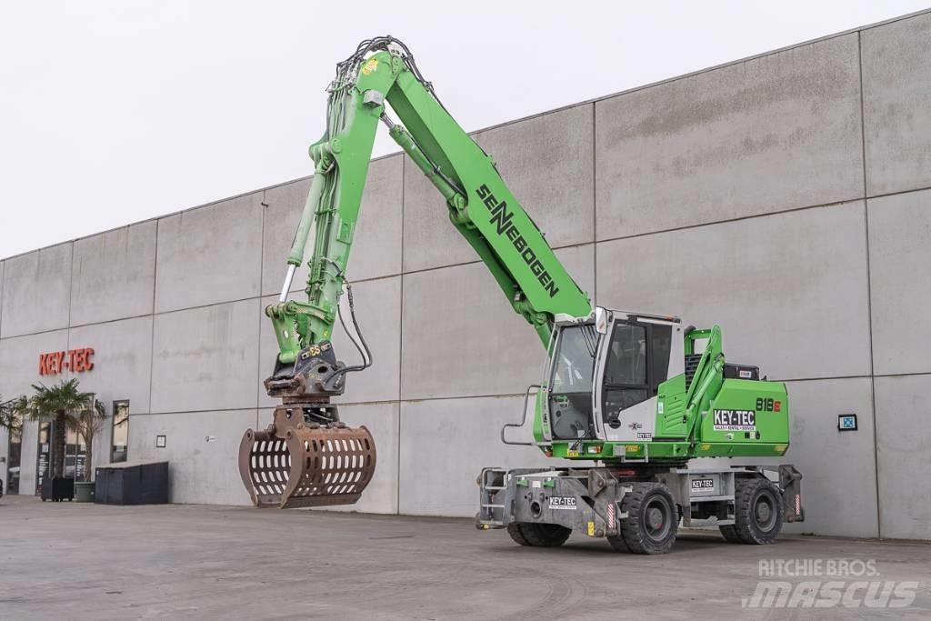 Sennebogen 818 E Pelle sur pneus