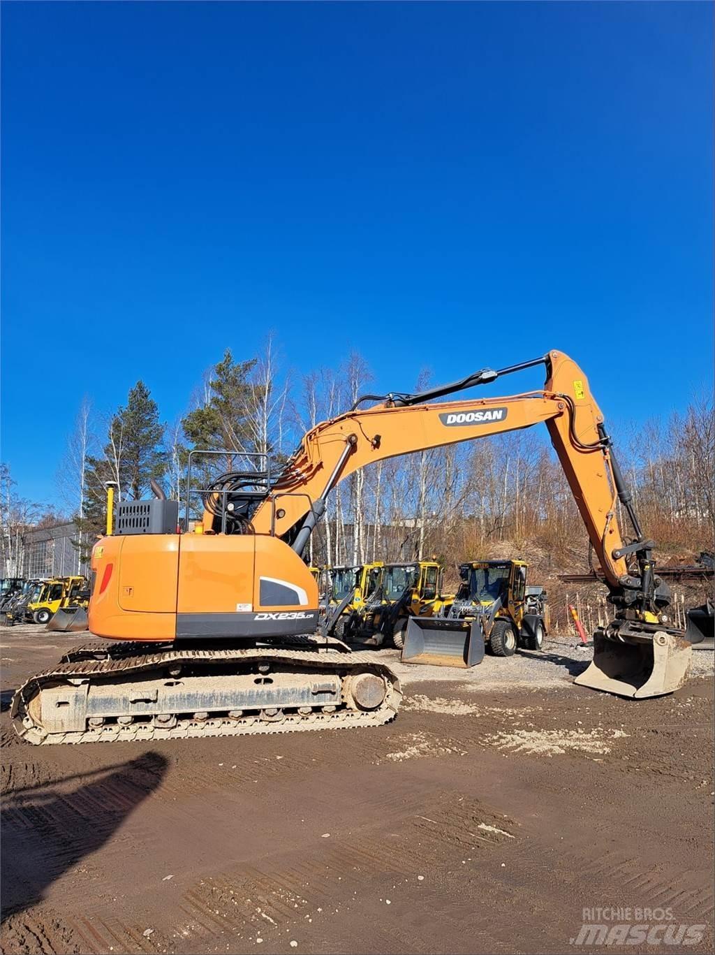 Doosan DX235LCR-5 Pelle sur chenilles