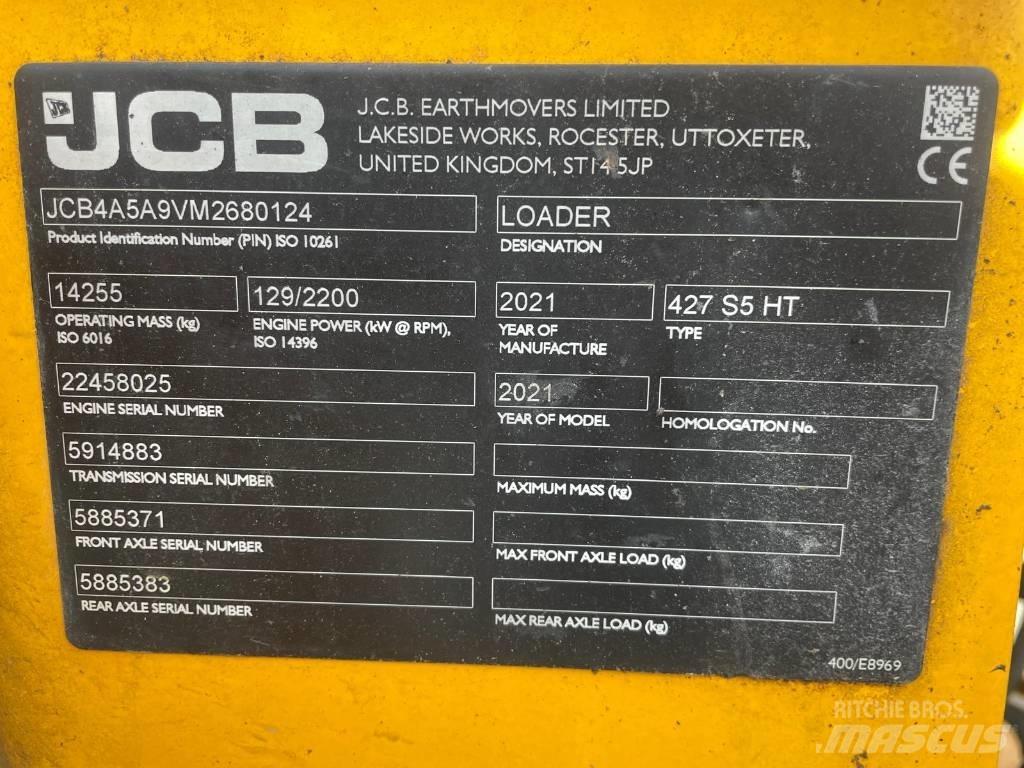 JCB 427 HT Chargeuse sur pneus