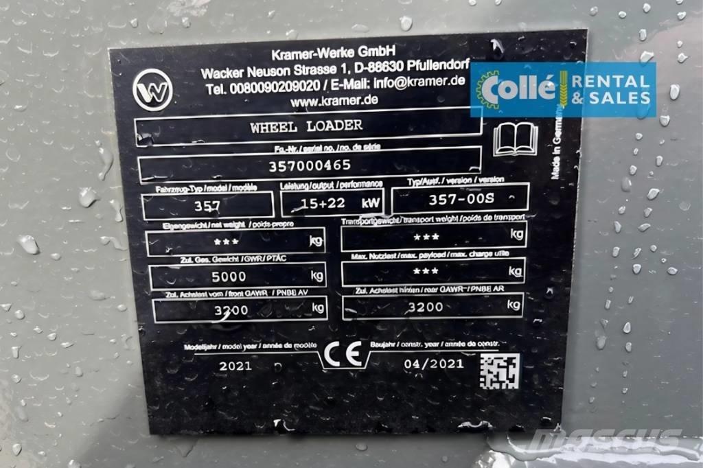 Kramer 5055e | 2021 Chargeuse sur pneus