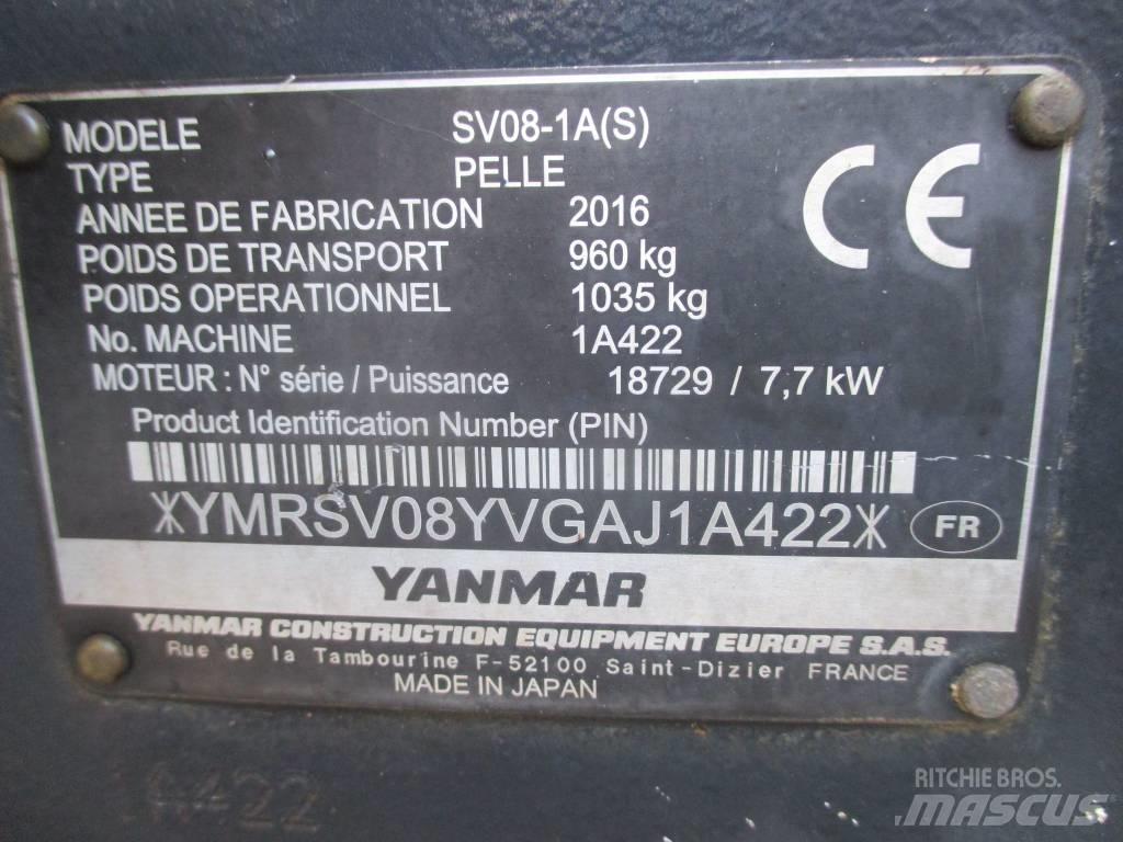 Yanmar SV 08-1 A Mini pelle < 7t