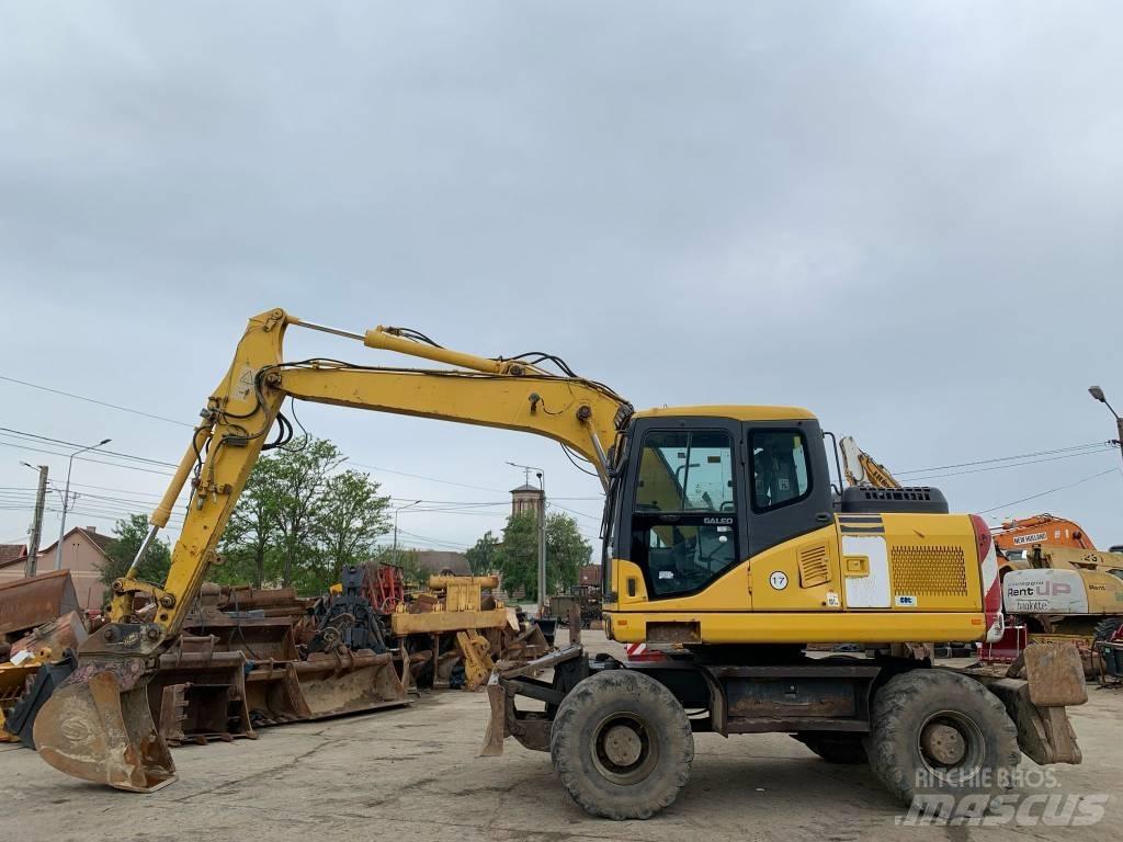 Komatsu PW 140-7 Pelle sur pneus