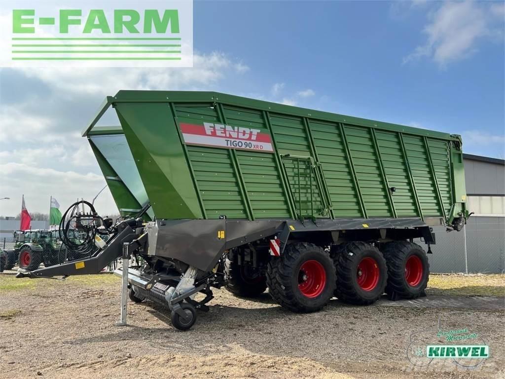 Fendt tigo 90 xr Autres semi remorques