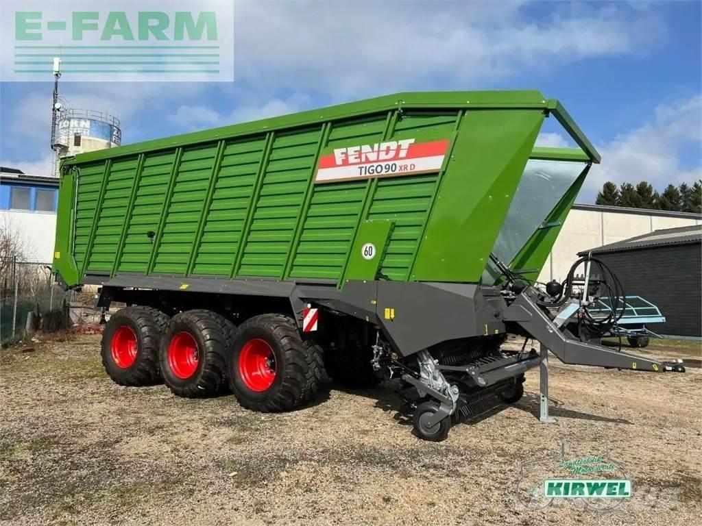 Fendt tigo 90 xr Autres semi remorques