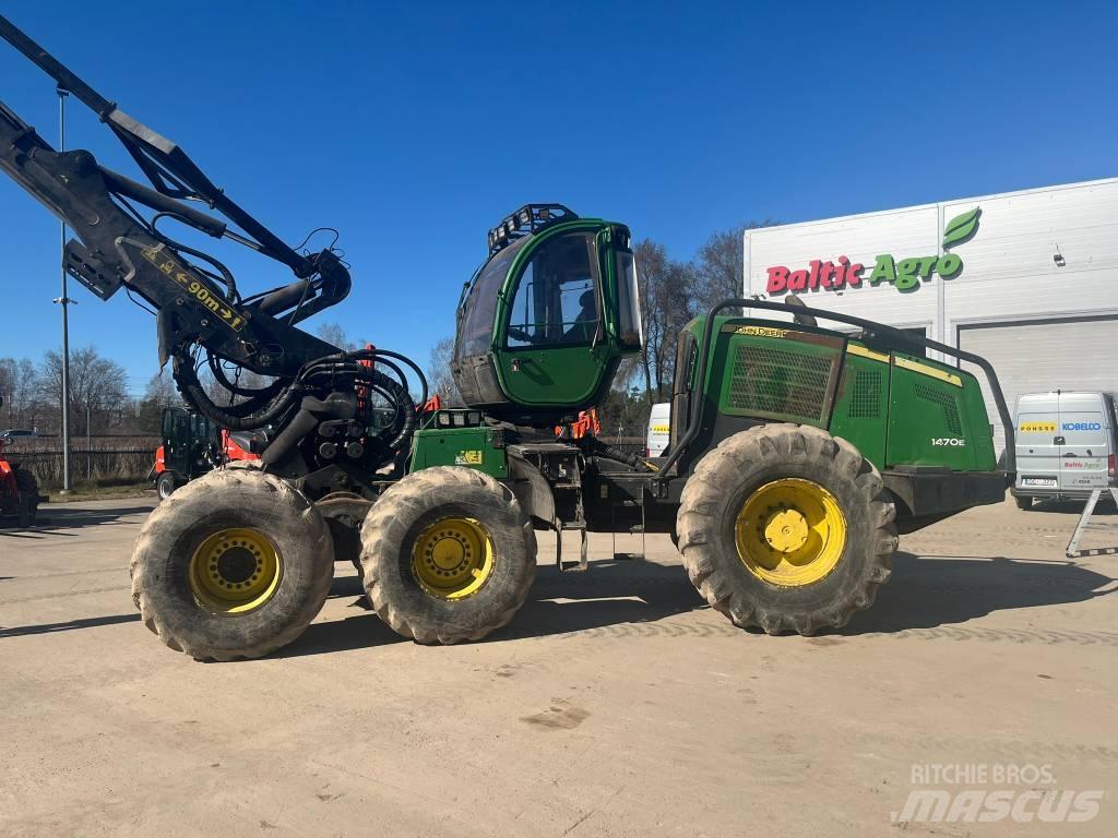 John Deere 1470 E Abatteuse