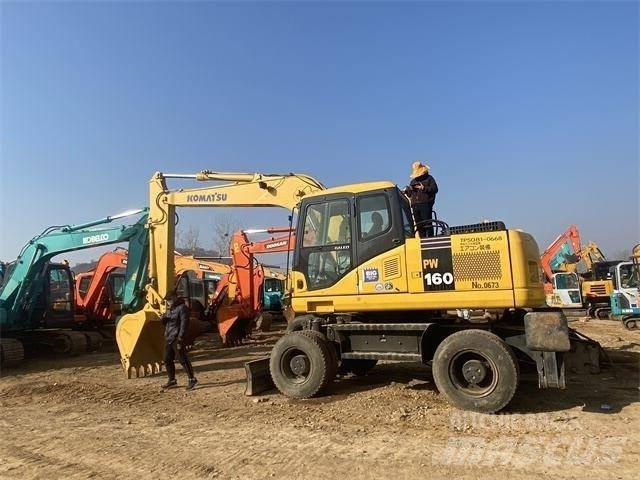 Komatsu PW160 Pelle sur chenilles