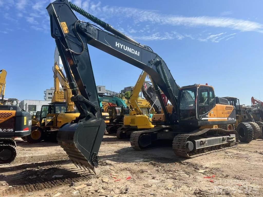 Hyundai Robex 305 LC Pelle sur chenilles