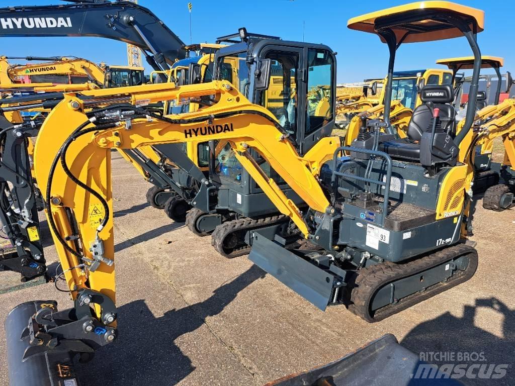 Hyundai R17Z-9AK Mini pelle < 7t