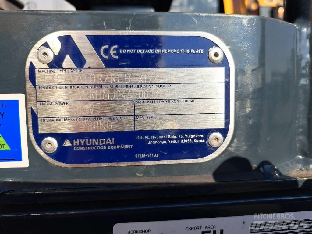 Hyundai R17Z-9AK Mini pelle < 7t