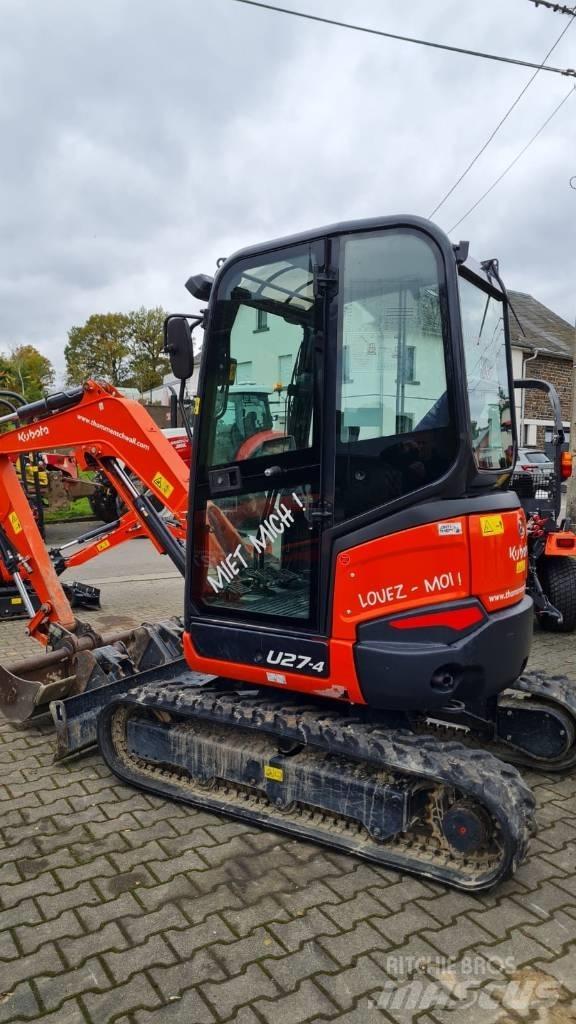 Kubota U 27-4 Mini pelle < 7t