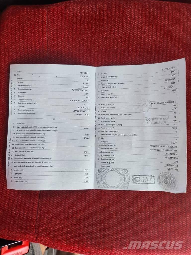 Iveco Crossway Autobus interurbain