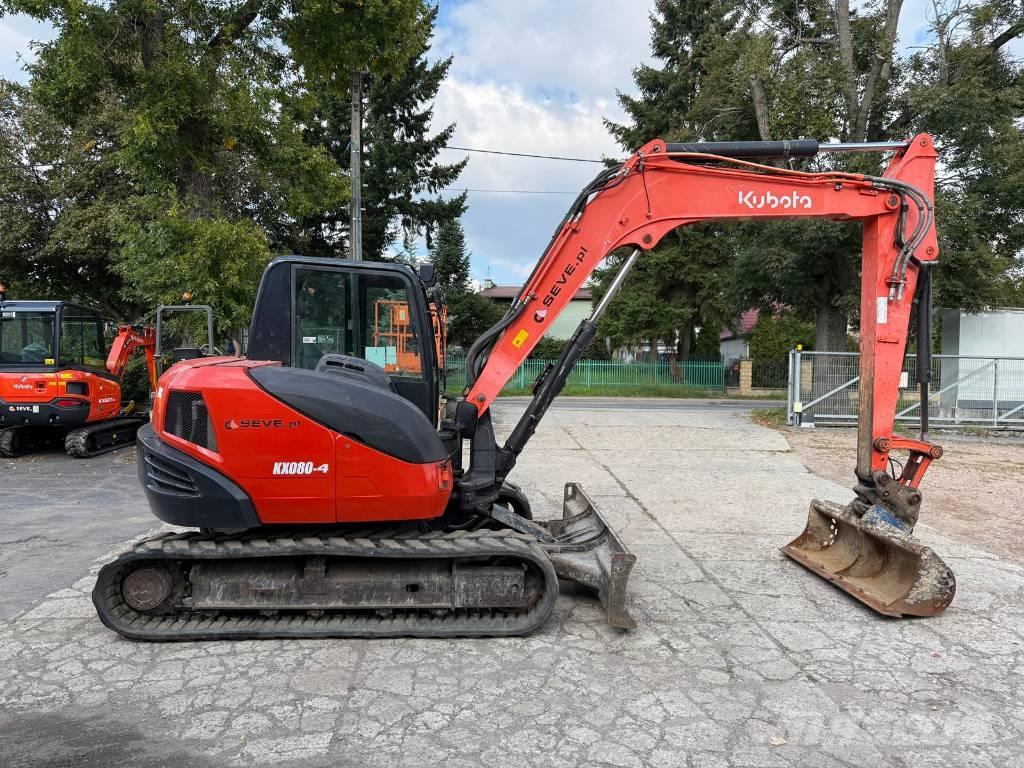 Kubota KX 080-4 Mini pelle 7t-12t