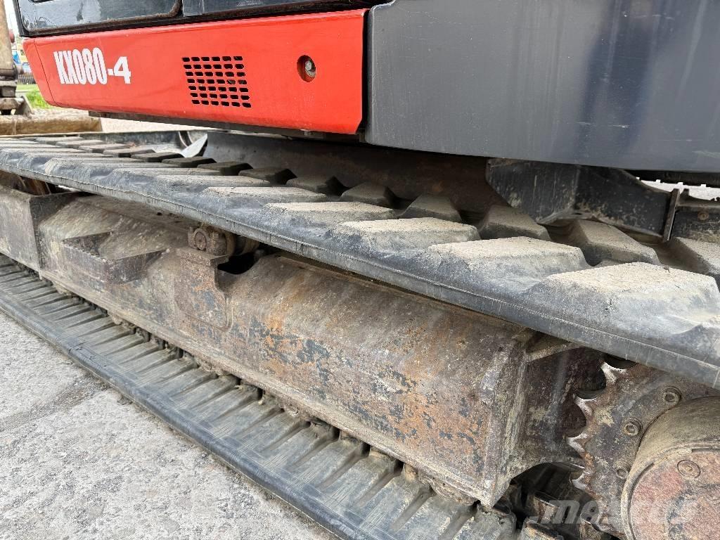 Kubota KX 080-4 Mini pelle 7t-12t