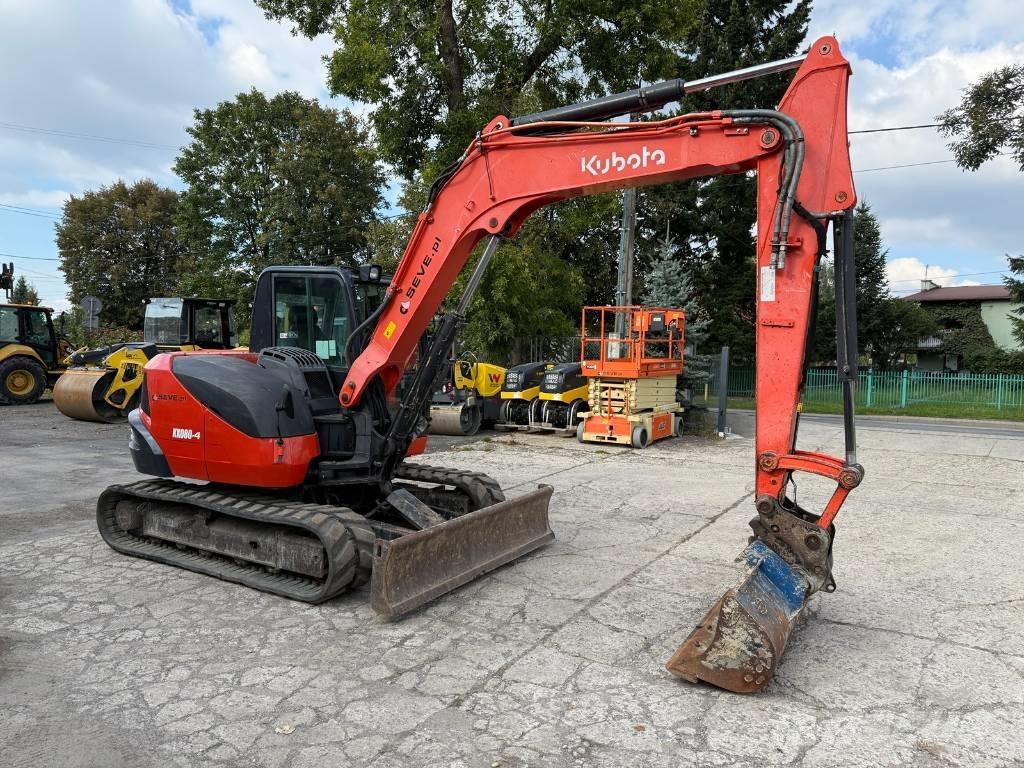 Kubota KX 080-4 Mini pelle 7t-12t