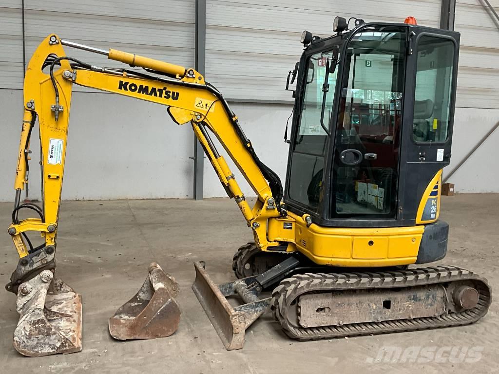 Komatsu PC 26 MR-3 Mini pelle < 7t