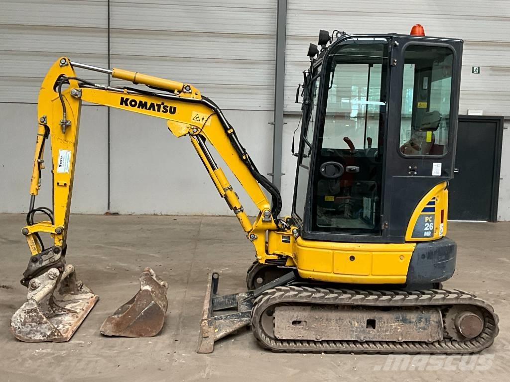 Komatsu PC 26 MR-3 Mini pelle < 7t