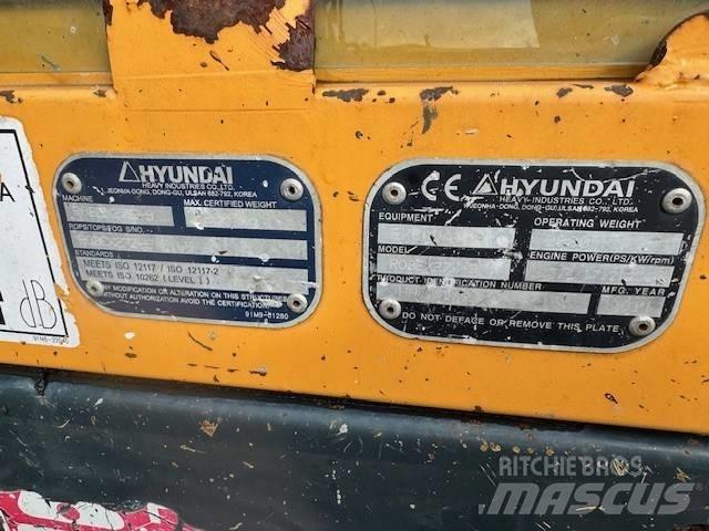 Hyundai Robex 27 Z-9 Mini pelle < 7t