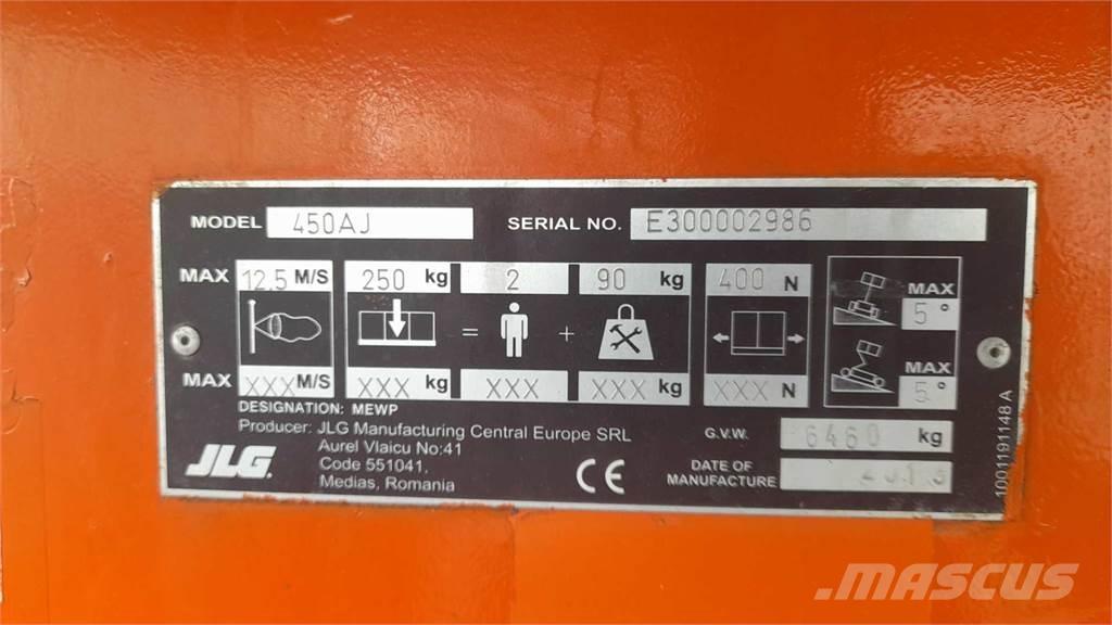 JLG 450AJSII Nacelles articulées