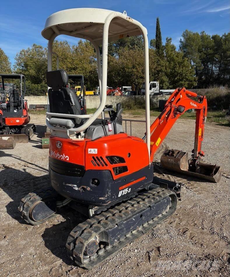 Kubota U 15-3 Mini pelle < 7t