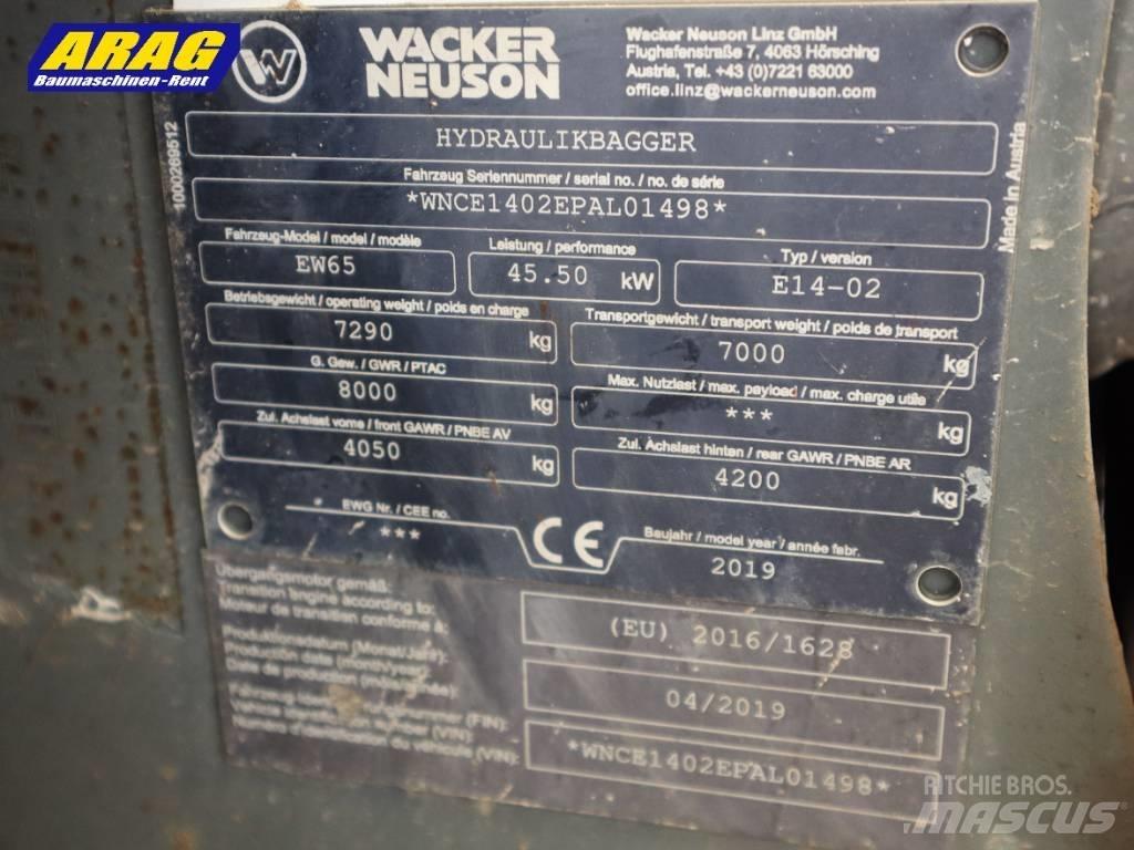Wacker Neuson EW 65 Pelle sur pneus