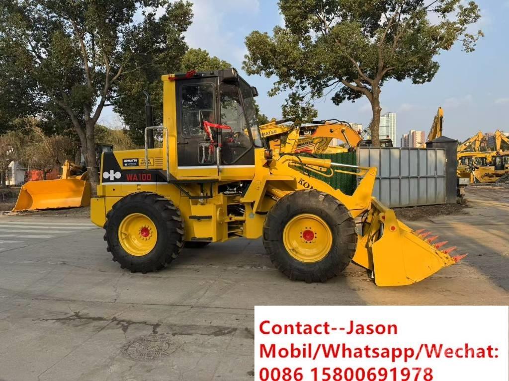 Komatsu WA 100 Chargeuse sur pneus