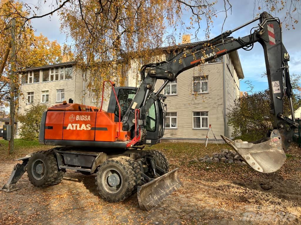 Atlas 140 W Pelle sur pneus