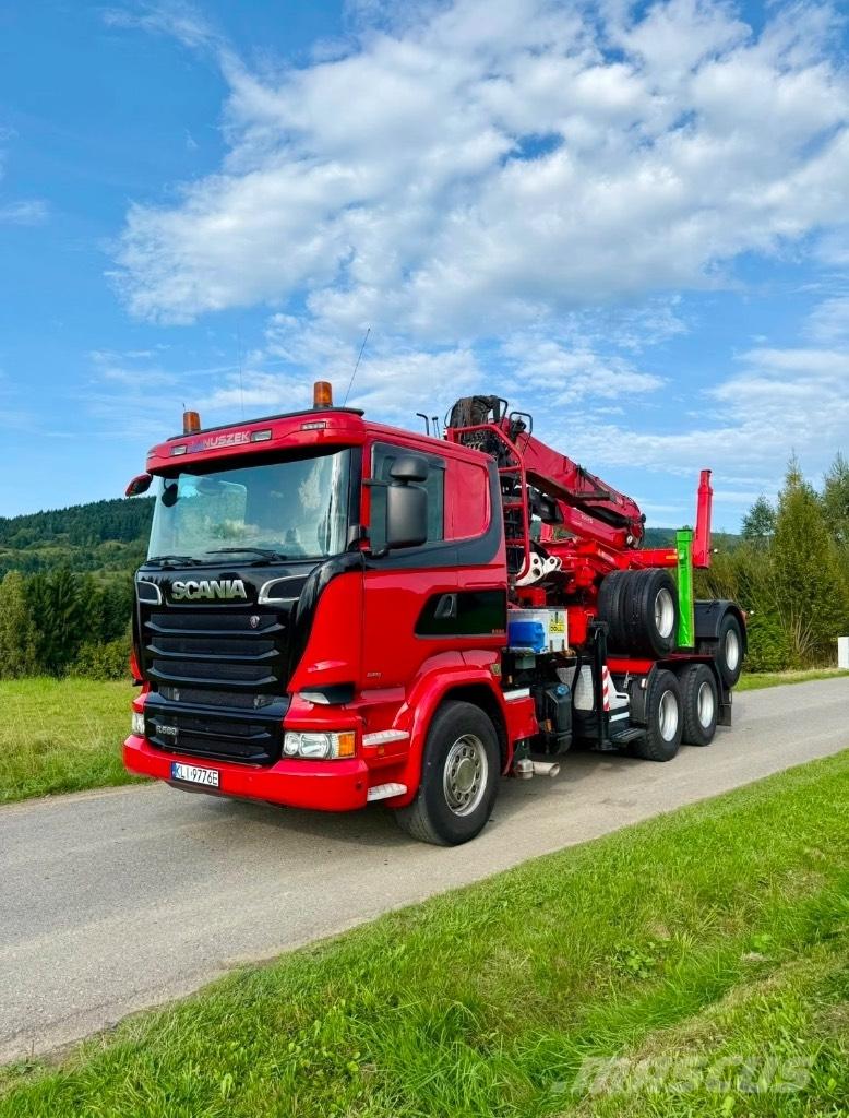 Scania R580 V8 6x4 Camion grumier