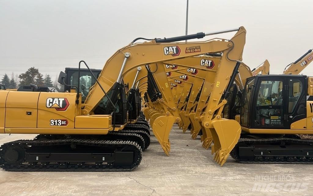CAT 313 GC Pelle sur chenilles