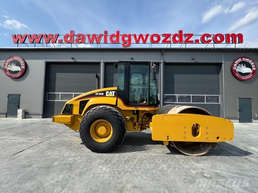 CAT CS 583 E Rouleaux monocylindre