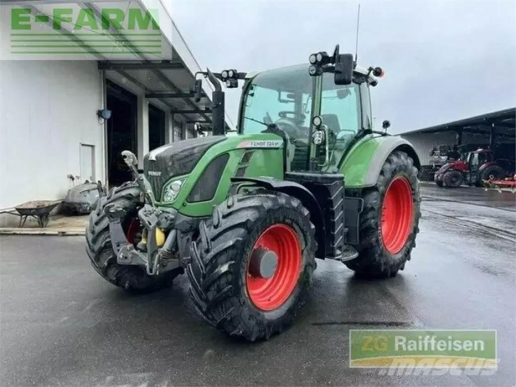 Fendt 724 scr Tracteur