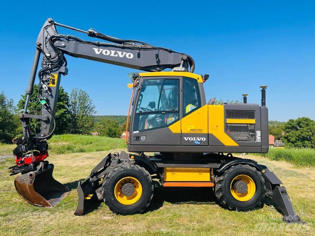 Volvo EW 160 E Pelle sur pneus