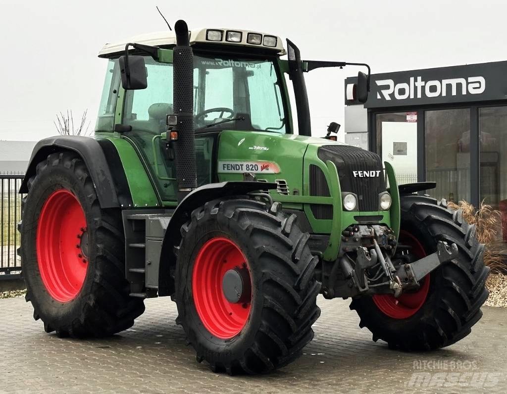 Fendt 820 Vario TMS Tracteur