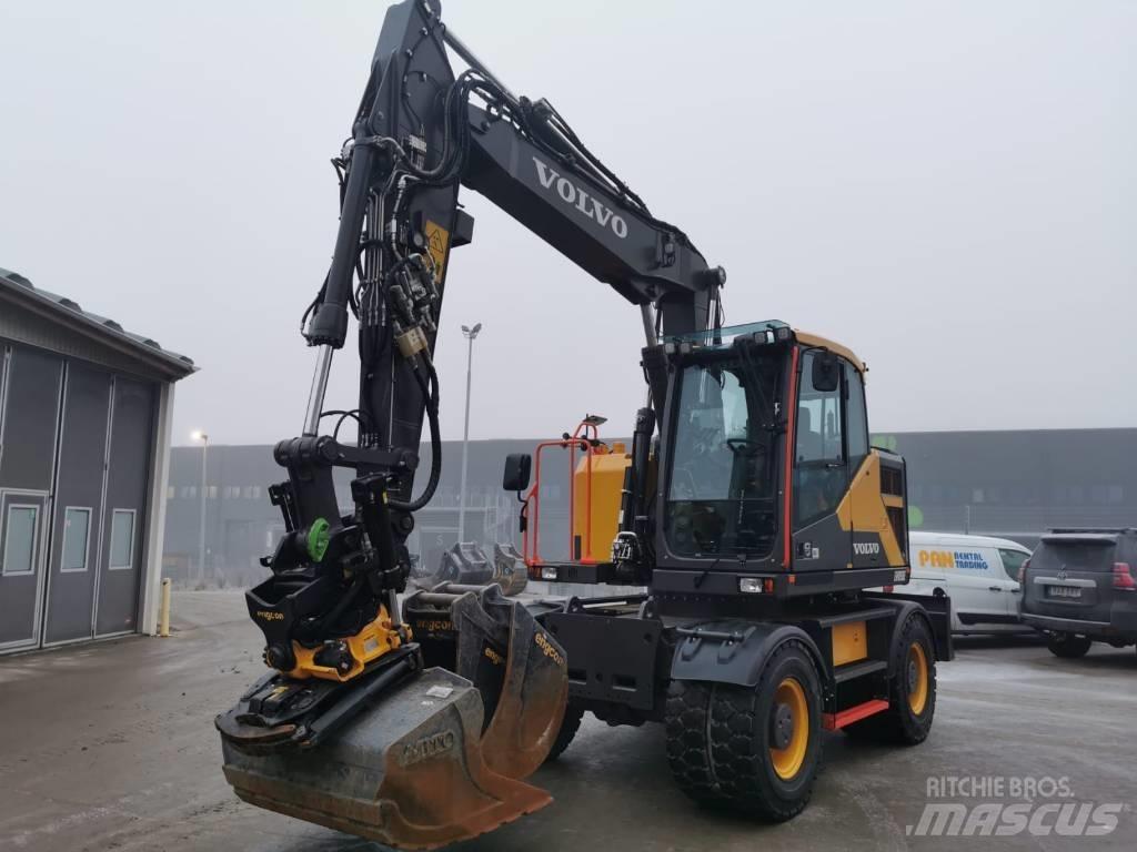 Volvo EWR 150 E Pelle sur pneus