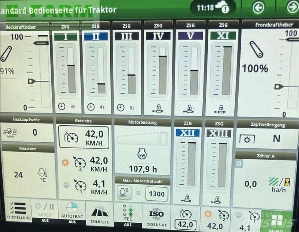John Deere 6r 250 Tracteur