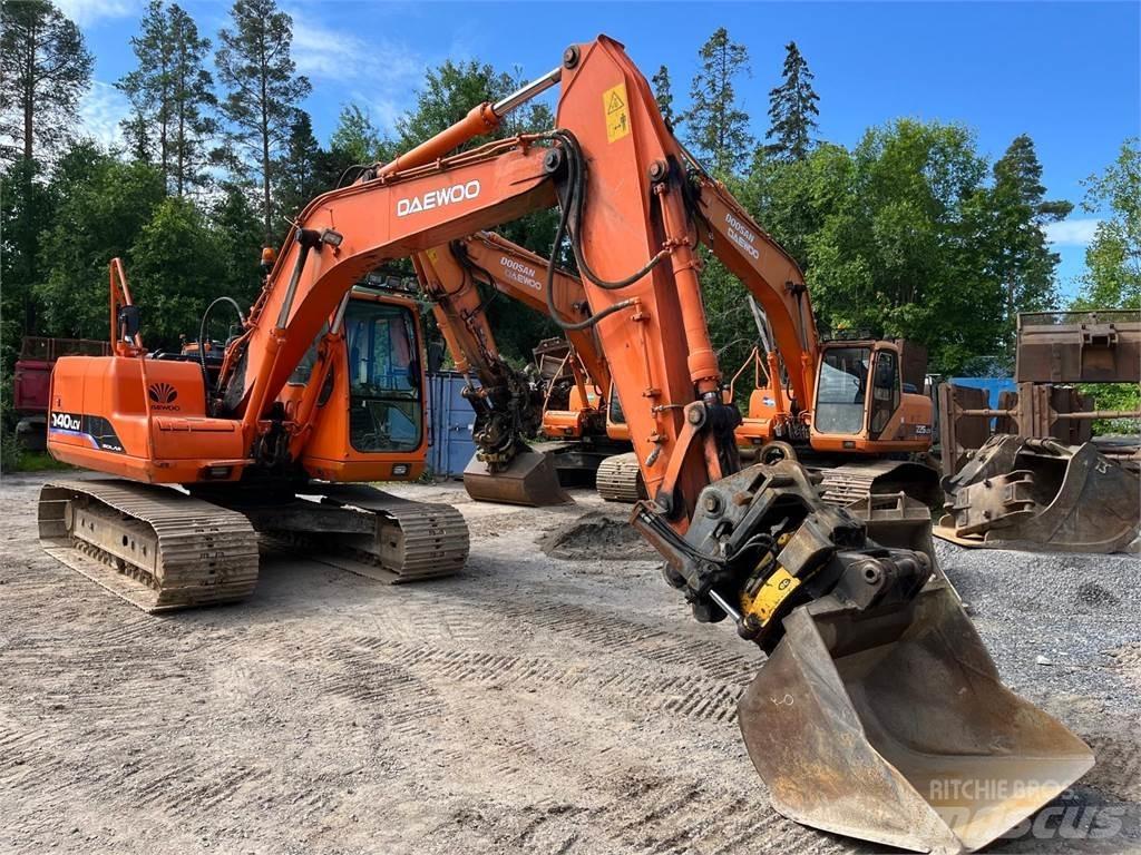 Daewoo S140 LC-V Pelle sur chenilles