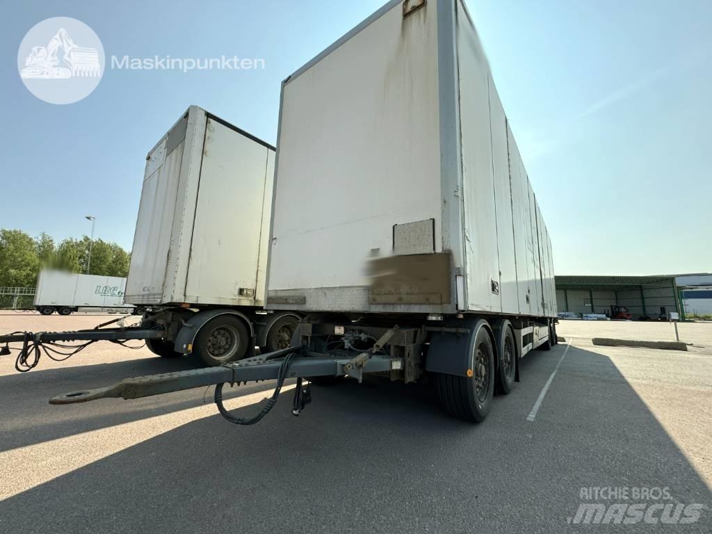 Närko D4HW13L62 Remorque Fourgon